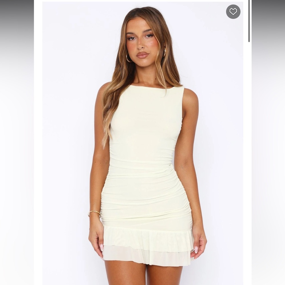 White Fox boutique dress